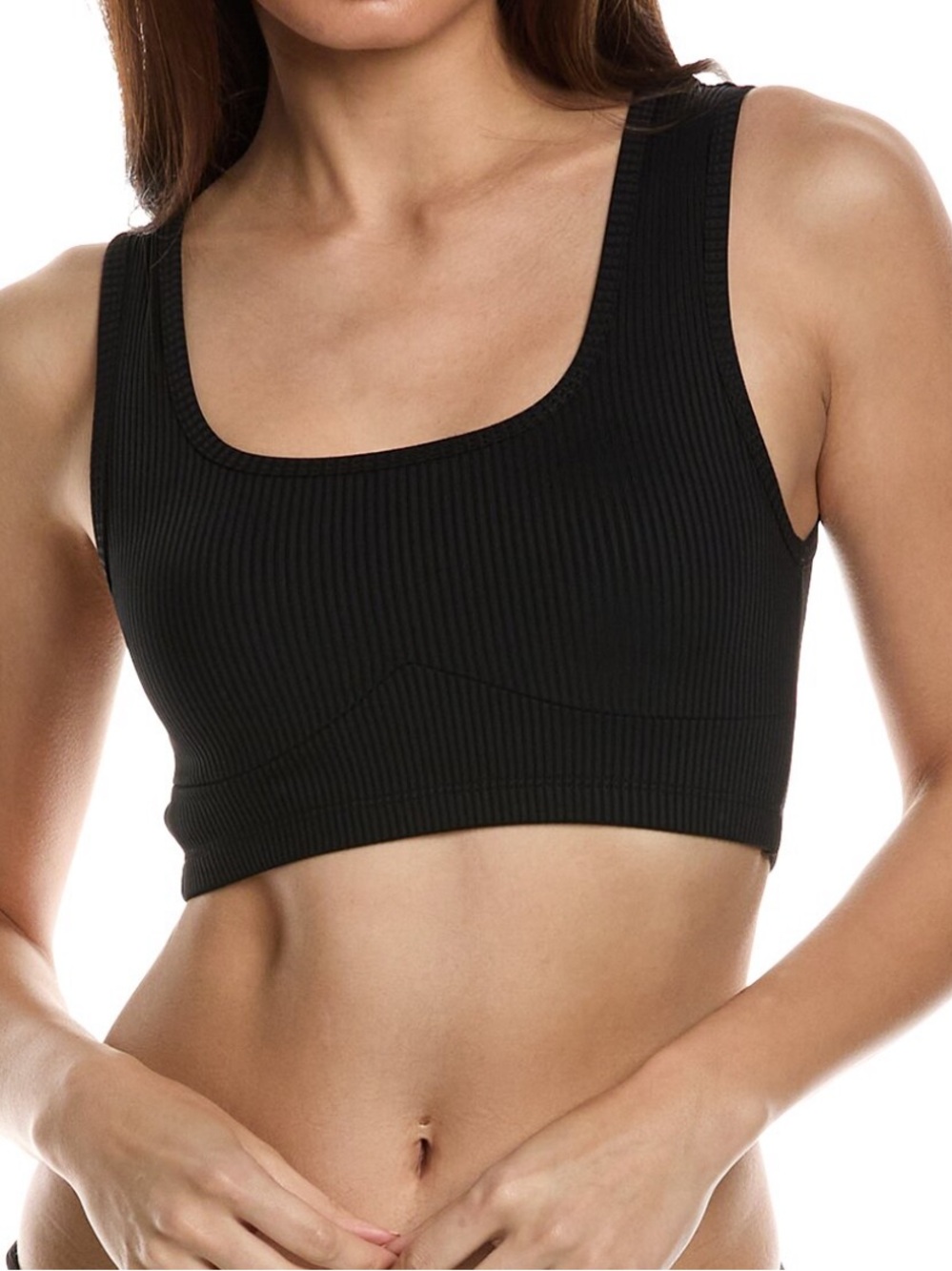 Year of Ours Ribbed Gia Bra - Black